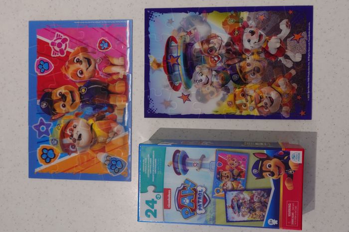 Puzzles Pat Patrouille en relief 24 pièces (x2) 3 ans et+ - photo numéro 3