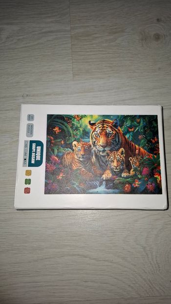 Puzzle en bois tigre 🐅
