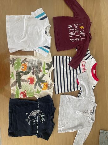 T-shirts 6 mois