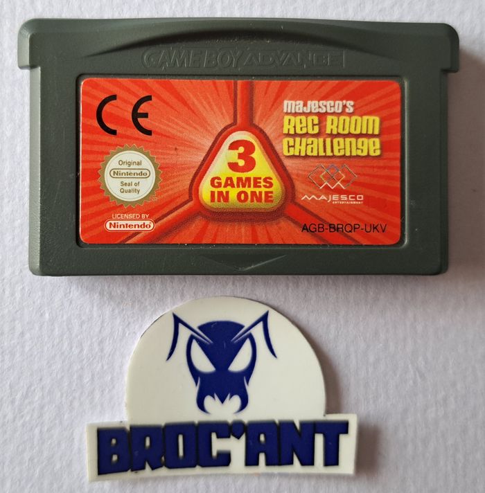 Rec Room Challenge UKV Nintendo Gameboy Advance GBA