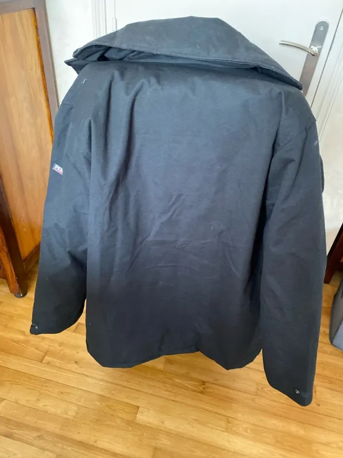 Parka NEUVE doublée avec double fermeture Penduick noir L - photo numéro 4