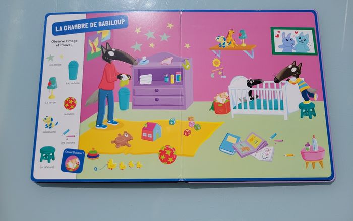 Auzou Éveil, P'tit Loup, Cherche et trouve ☎️ À la maison 📺 - photo numéro 6