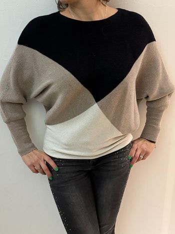 Pull chauve souris