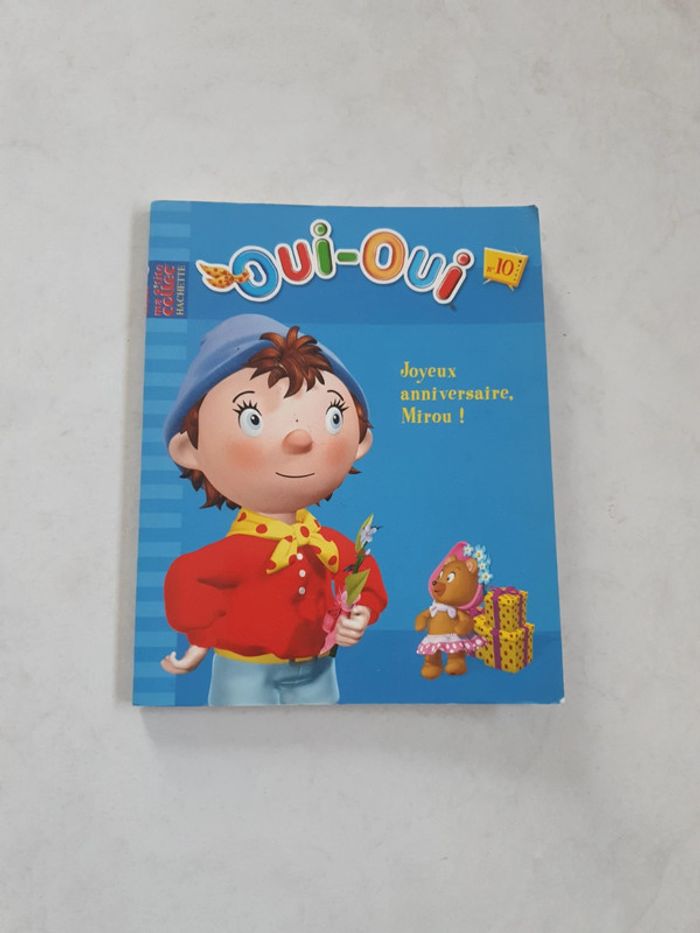 Livre oui oui joyeux anniversaire Mirou HIZ - photo numéro 2