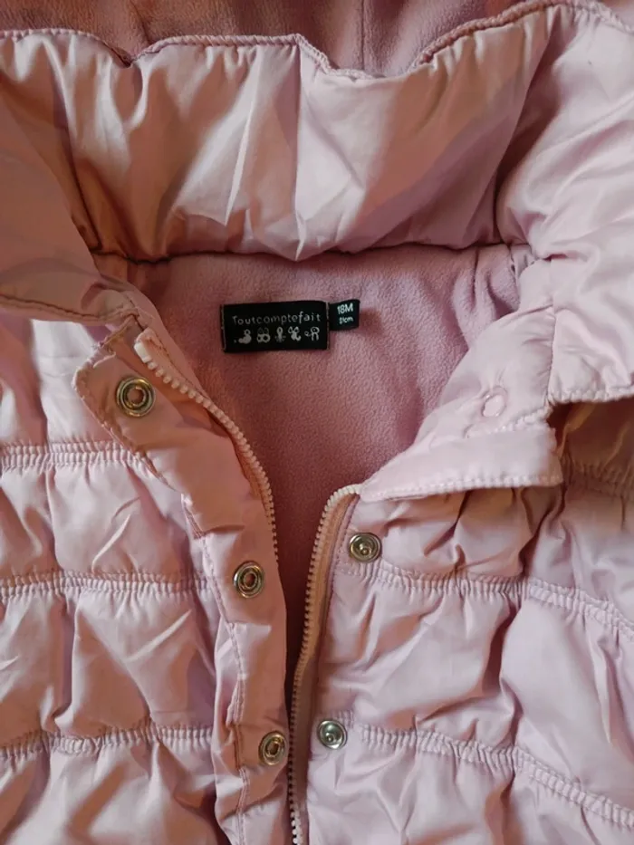 Doudoune tout compte fait 81cm rose - photo numéro 2