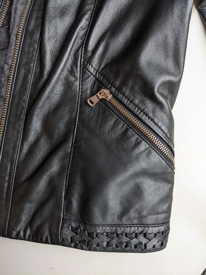 Veste cuir de mouton S - photo numéro 5