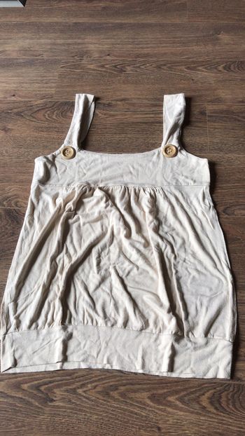 Top été sable Taille S