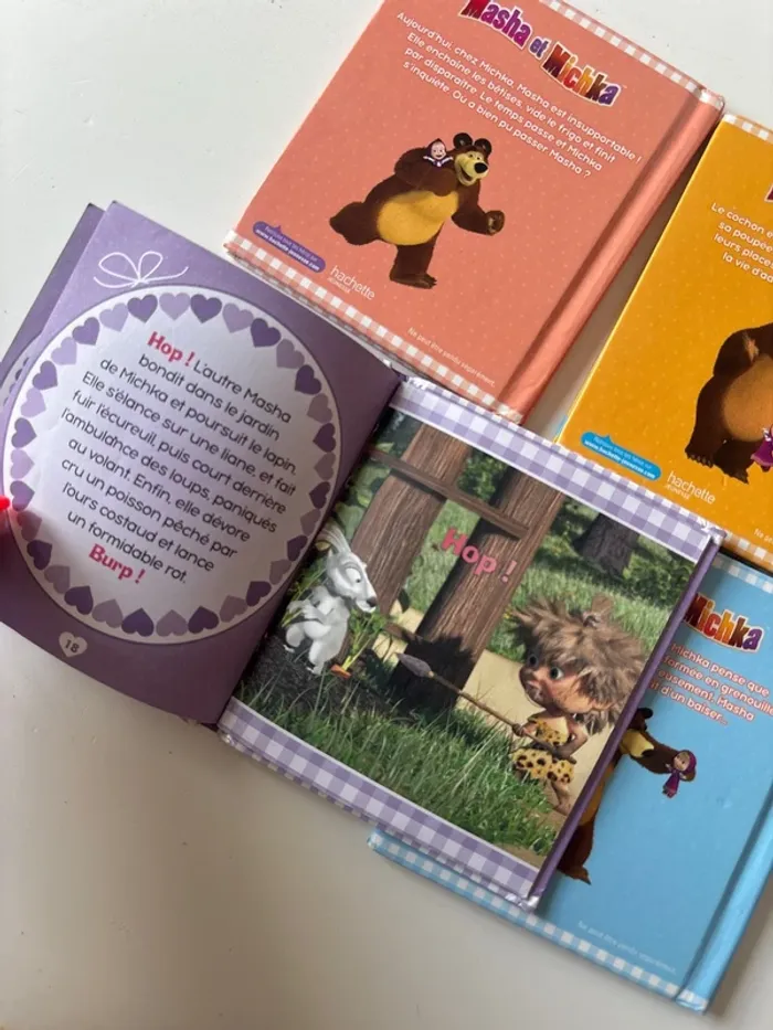 Minis livres masha et michka - photo numéro 3