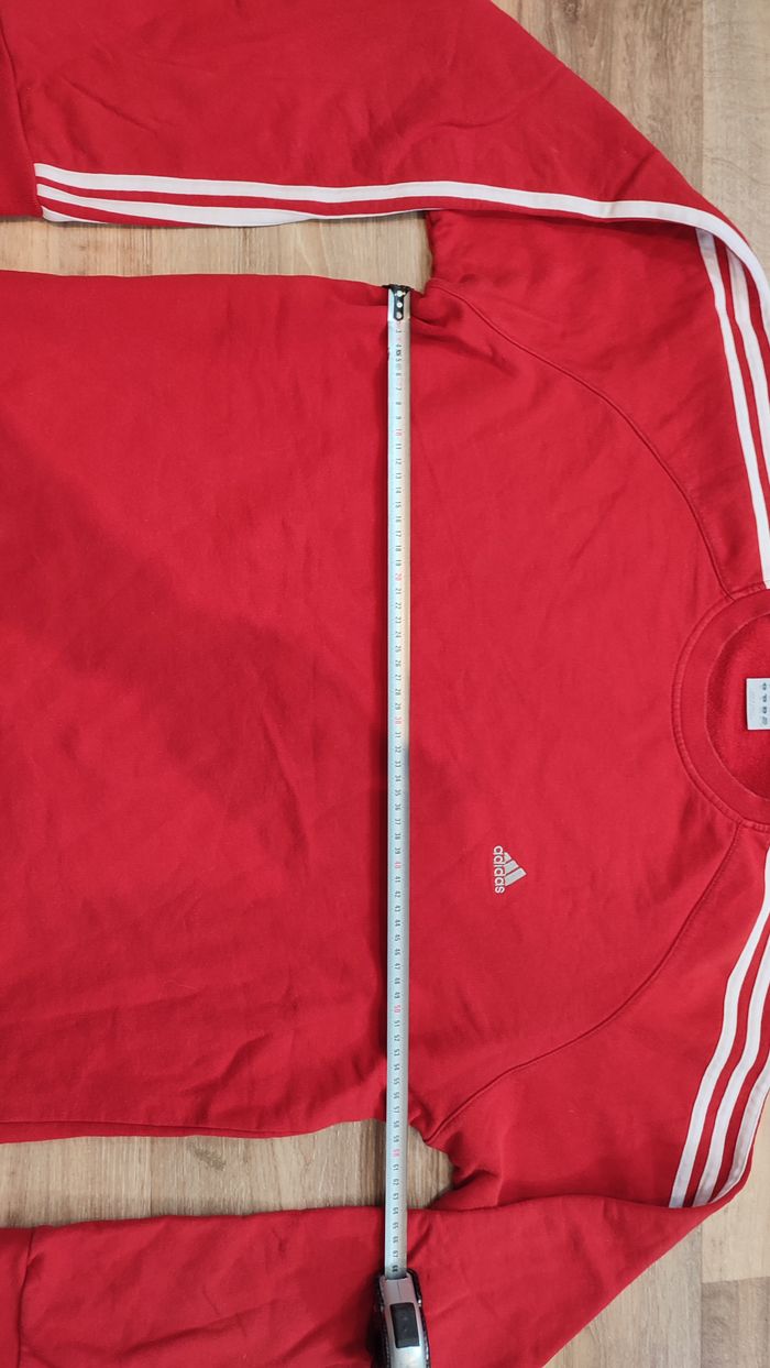 Vêtement Homme Pull rouge Adidas SV Oberkollwangen taille XL #Retrostreet - photo numéro 8