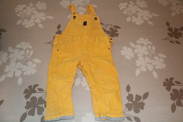 Salopette en velours