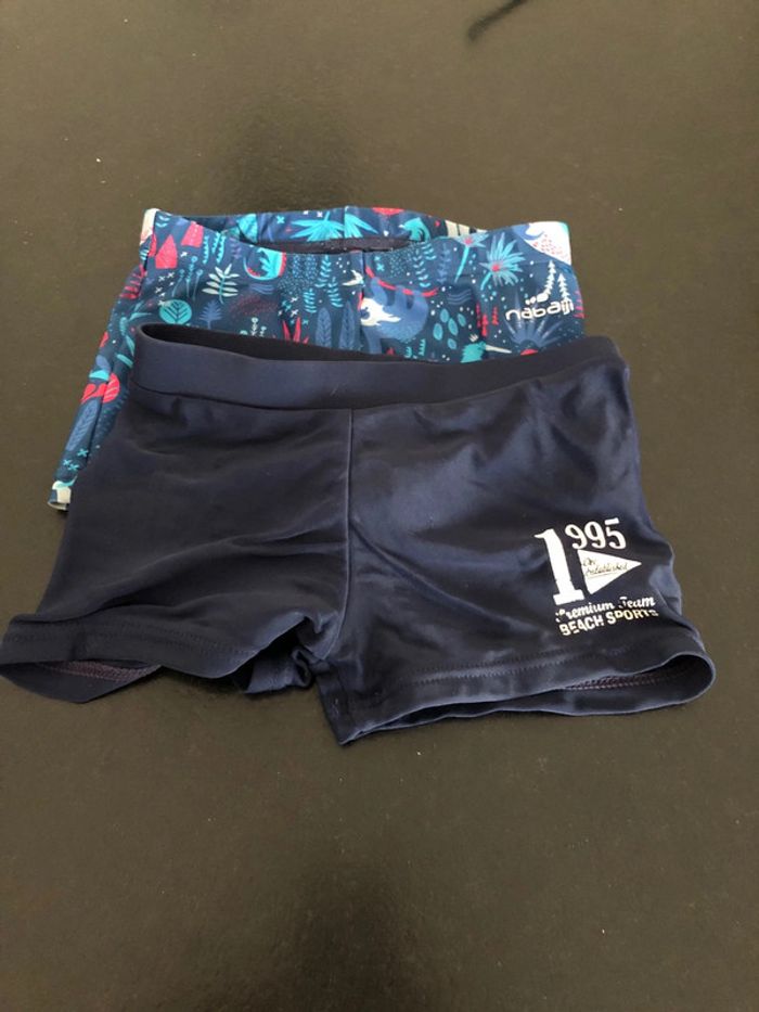Lot de 2 shorts de bain 3 ans