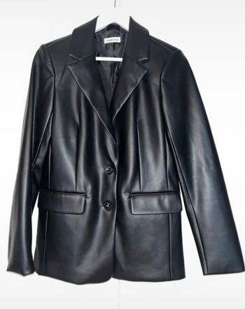 blazer en cuir