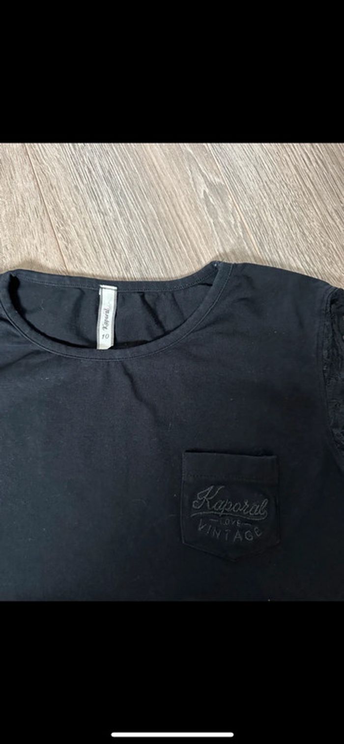 T-shirt fin MC Kaporal 10 ans - photo numéro 2