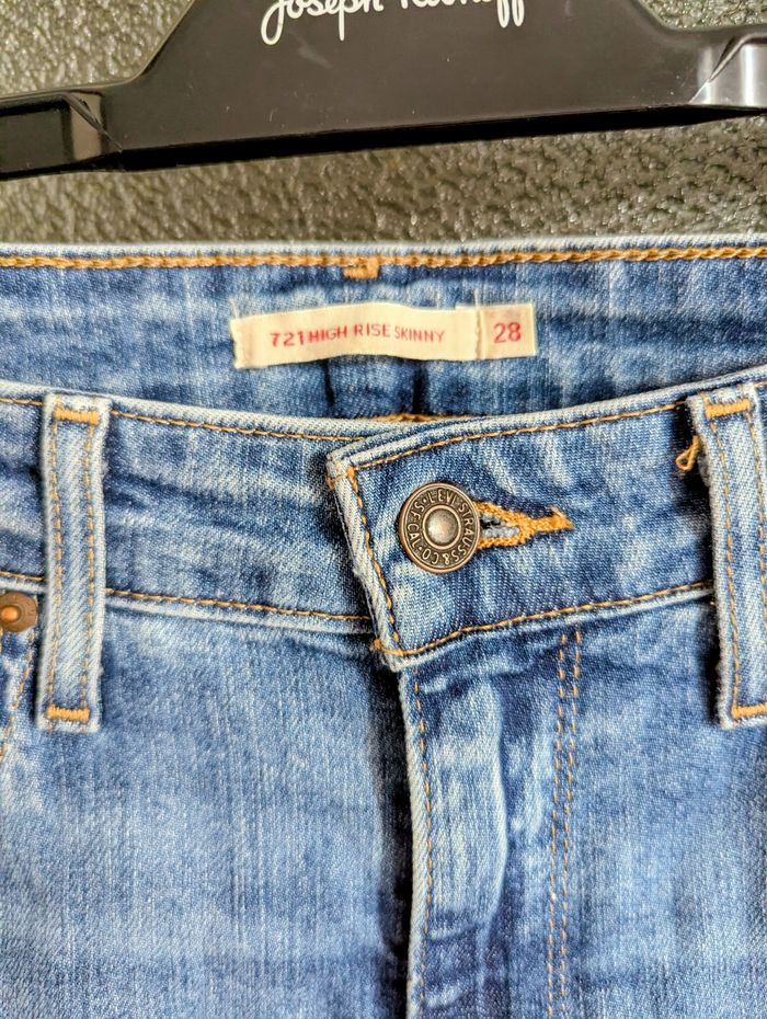 Jean levi's bleu skinny taille M - photo numéro 4