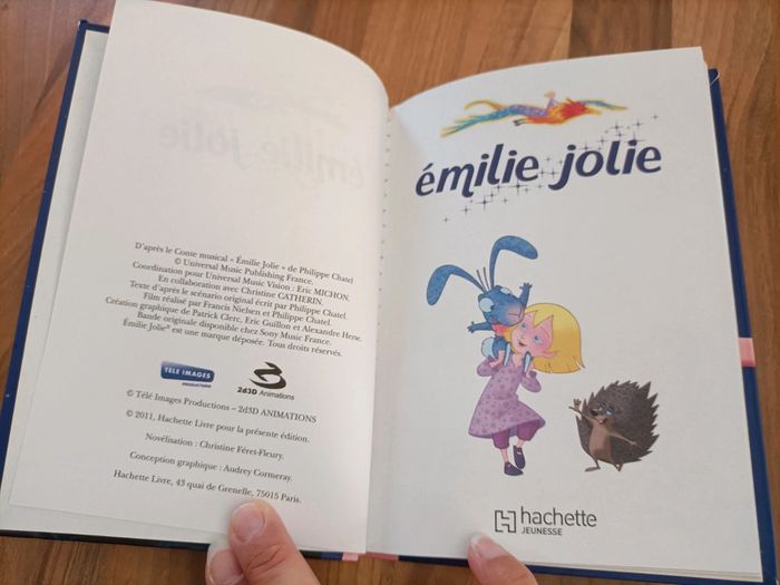 Livre Émilie Jolie - bibliothèque rose - photo numéro 6