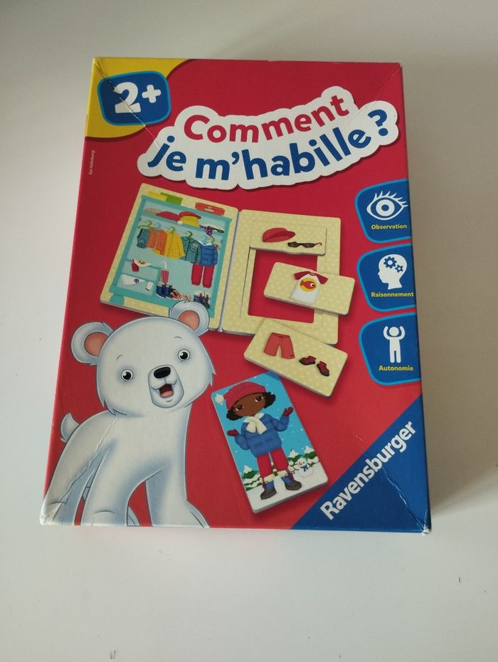 Jeu Ravensburger comment je m'habille ?