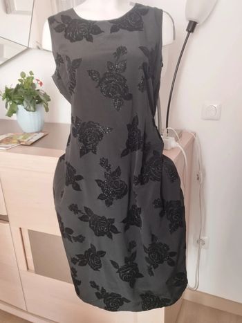 Robe noire habillée ms mode taille 44