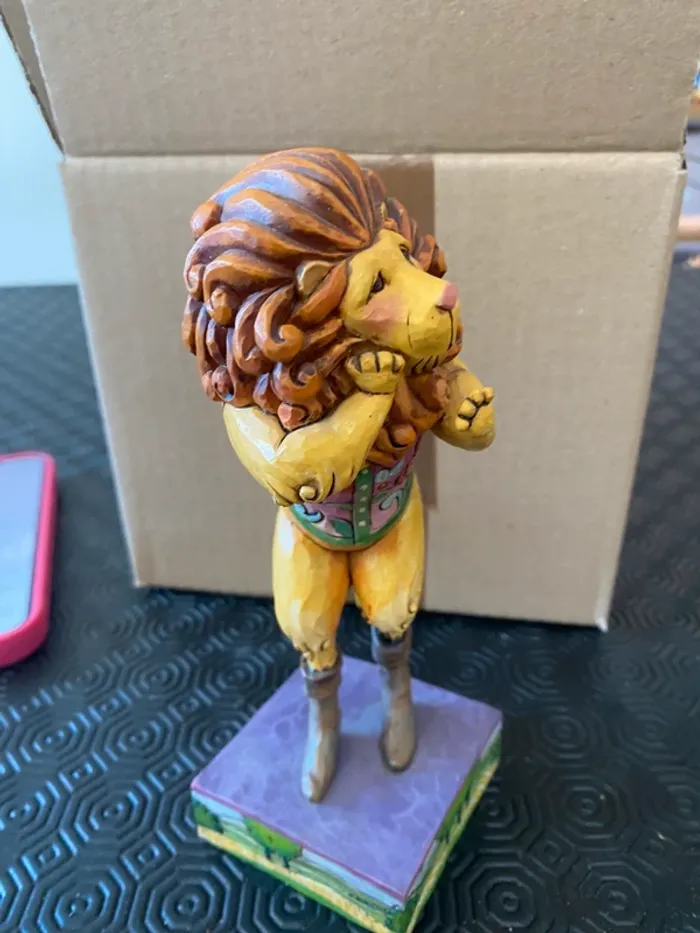 Figurine lion magicien d'oz disney traditions - photo numéro 2