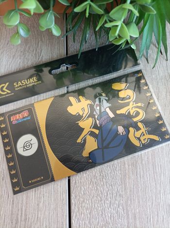 Black ticket Sasuke Uchiwa Naruto Shippuden cartoon kingdom 