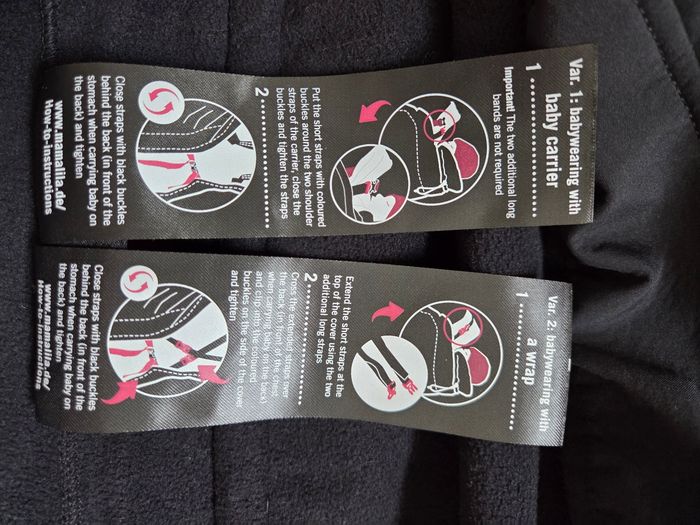 Couverture portage bébé Mamalila - photo numéro 6