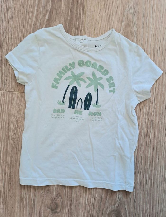 Lot de 9 tee-shirts garçon 12 mois - photo numéro 7