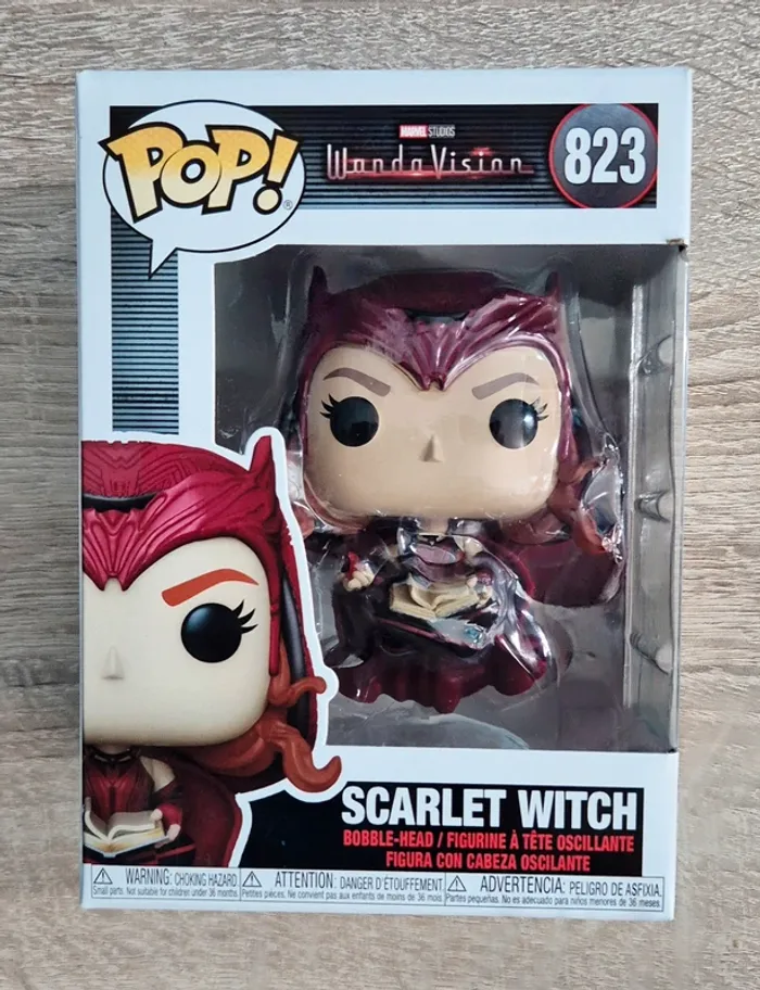 Figurine Pop Funko Marvel : Scarlet Witch (WandaVision) n°823