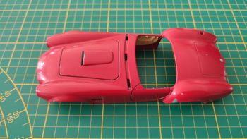 Carcasse carrosserie pièce détachée miniature Bburago Burago Shelby Cobra 427 1/24 1/24e 1/24ème #D3