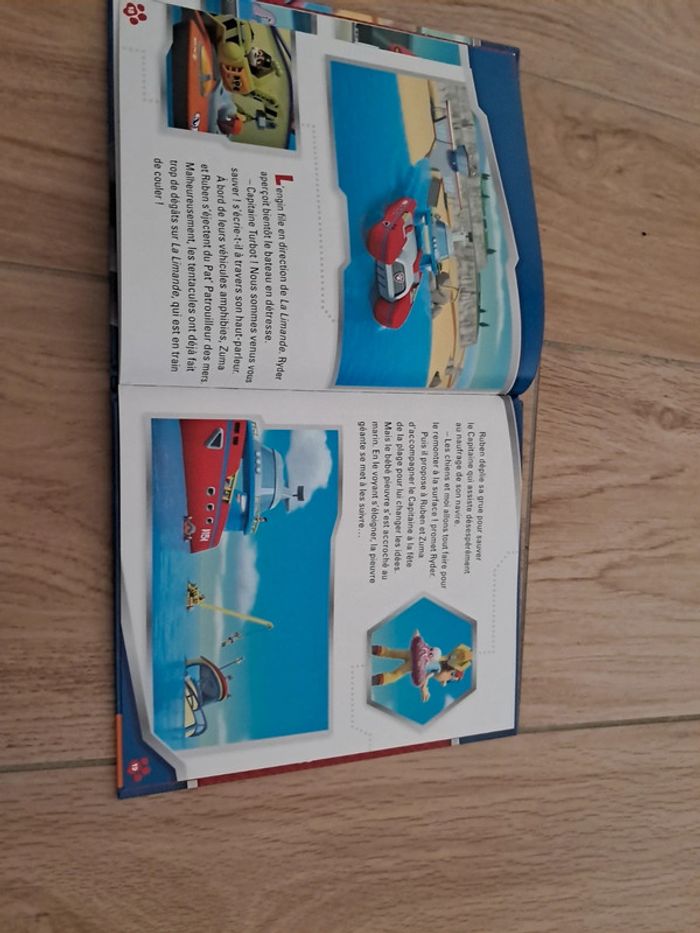 Livre paw patrol la pat’patrouille des mers - photo numéro 3