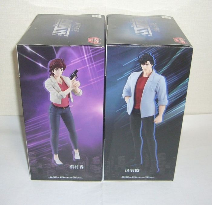 Lot 2 Figurines Ryo Saeba (Nicky Larson) et Kaori Makimura (Laura) - photo numéro 4
