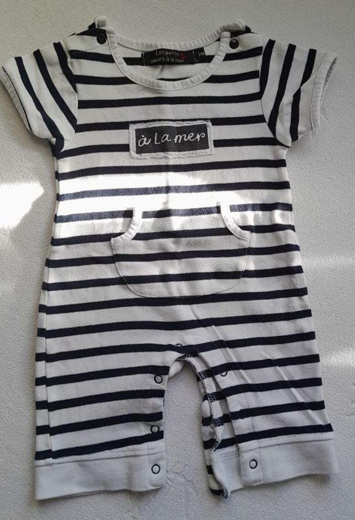 Body tissu épais 3-6 mois