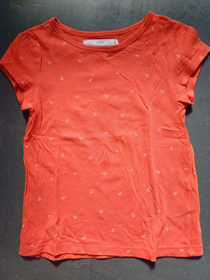 Tshirt cœur et ancre