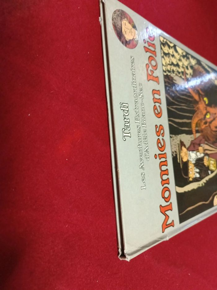 Bd ancienne " Les aventures extraordinaires d'Adèle Blanc-Sec " Momies en folie" Casterman - photo numéro 5