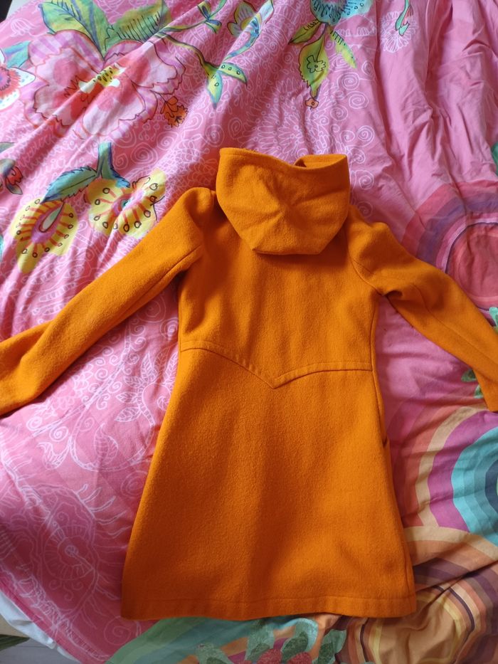 Kabig authentique 100% laine orange - photo numéro 2