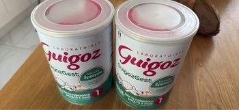 Lait Guigoz Gest 1er âge (2 boîtes)