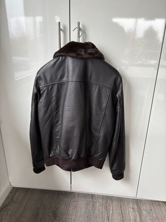 Blouson cuir homme chevignon taille M - photo numéro 3