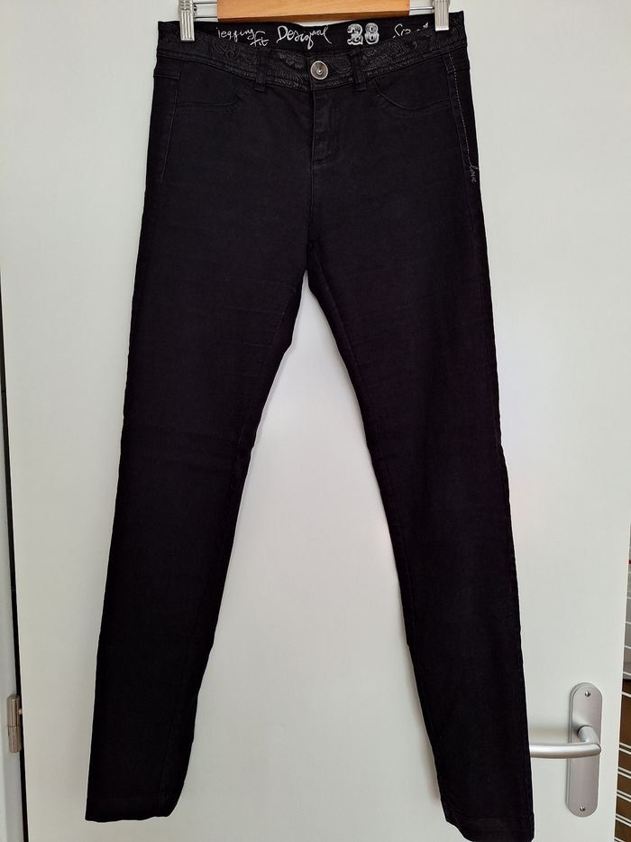 Jean slim noir