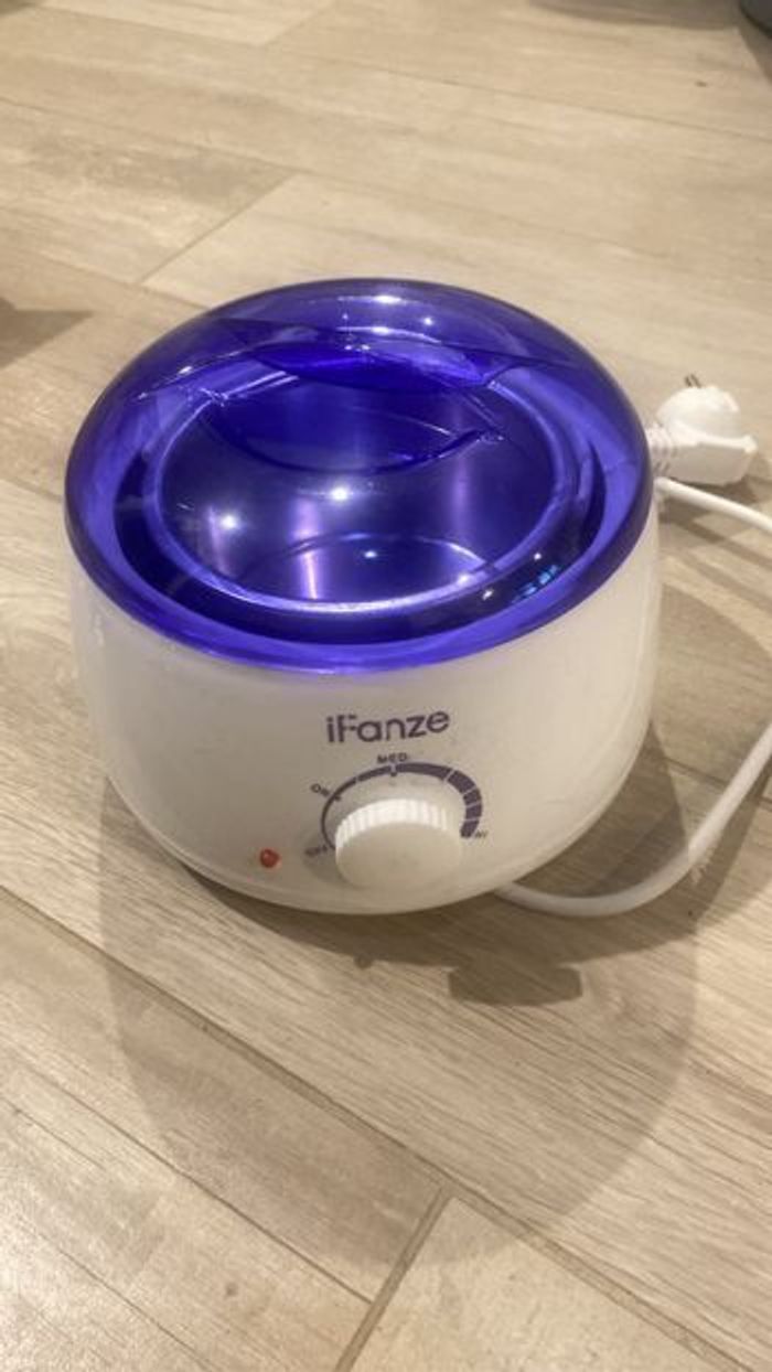 Chauffe cire en avec perles et spatules - photo numéro 3