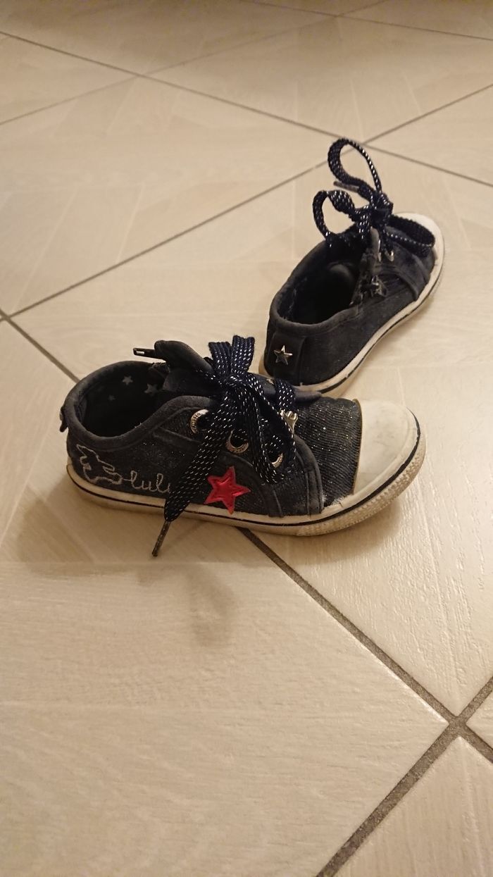 Basket en jean Lulu qcastagnette