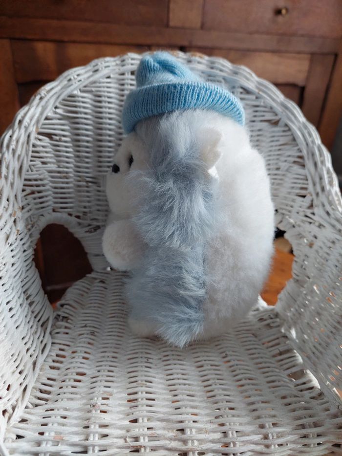 Doudou hérisson bleu Tartine et Chocolat - photo numéro 2