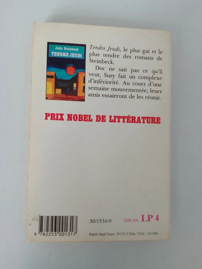 John Steinbeck - Tendre jeudi - photo numéro 3