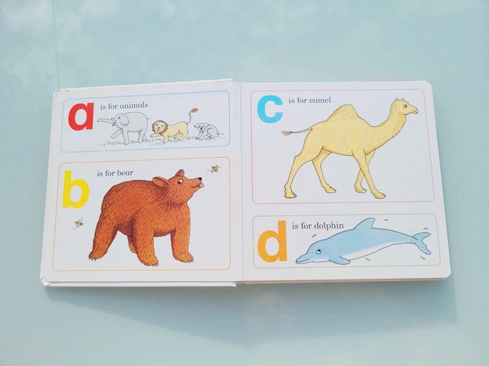 Livre imagier animé de flaps en anglais ; 🦥 ABC Zoo 🐼 - photo numéro 3
