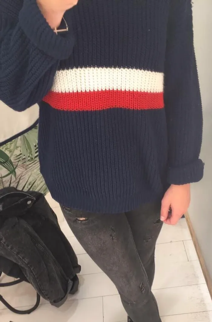 Gros pull en maille Pull & Bear - photo numéro 2