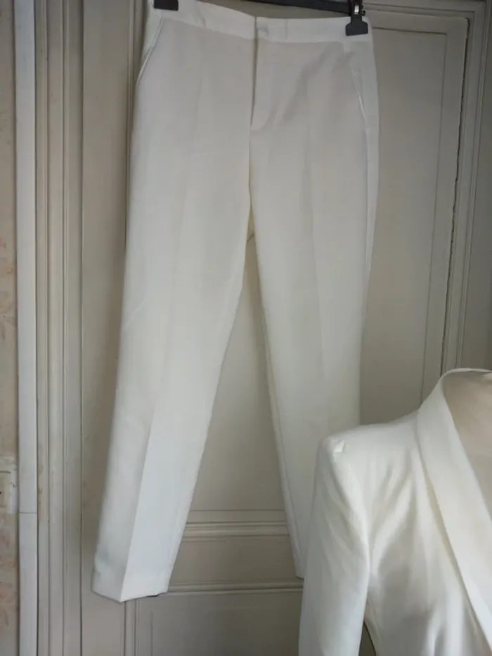 Ensemble tailleur Zara T.L – Blazer oversize & pantalon large - photo numéro 4