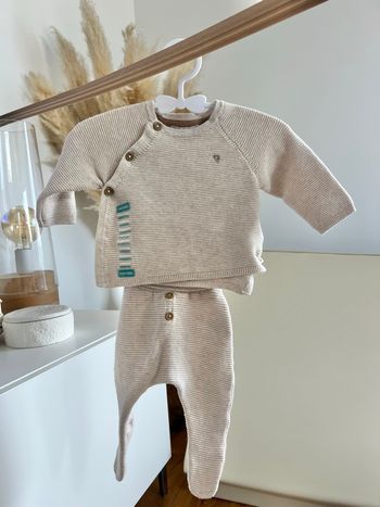 Ensemble en maille 0mois/Naissance - OBAÏBI