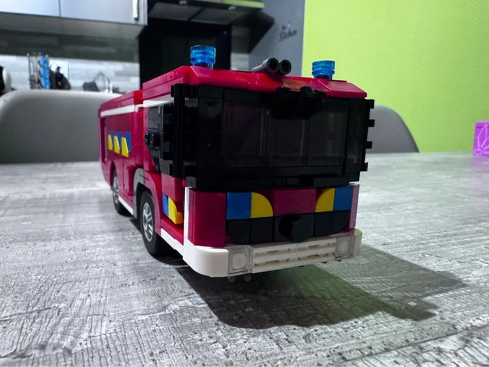 Camion de pompiers Belge en block prototype - photo numéro 4