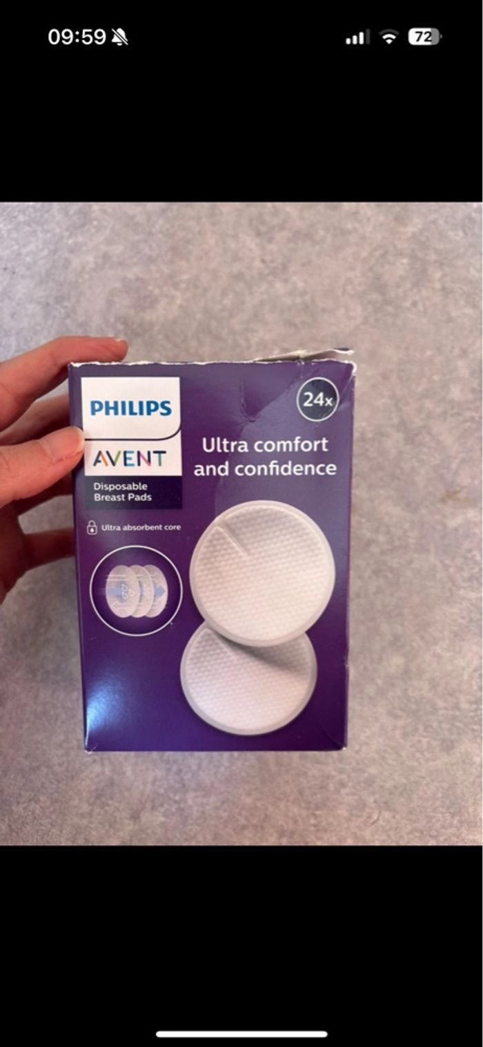 coussinets d allaitement lot de deux boîtes - photo numéro 4