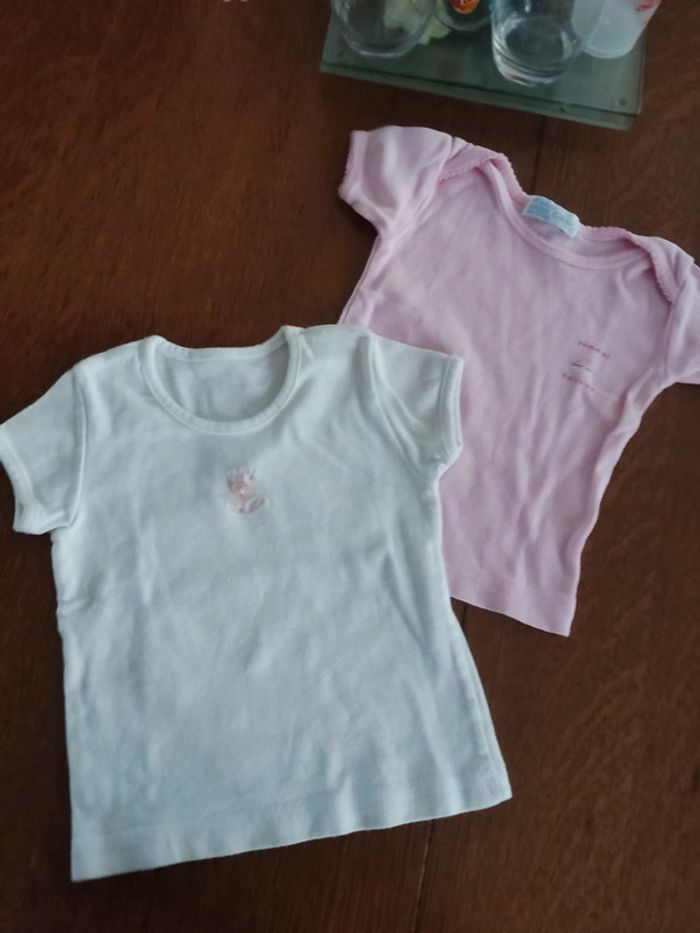 Lot haut manches courtes