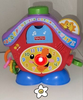 Fisher Rire et Éveil Horloge Coucou 