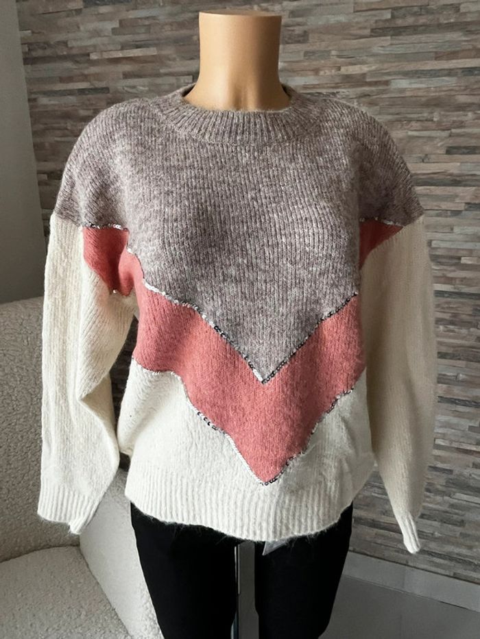 Pull tendance avec laine