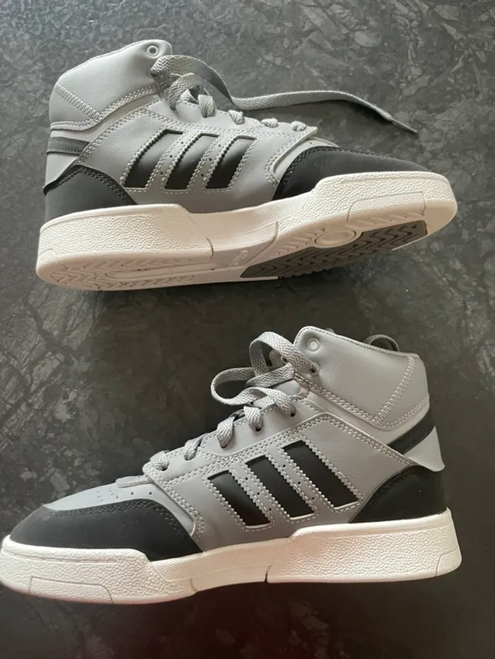 Baskets Drop step Adidas grise - photo numéro 4